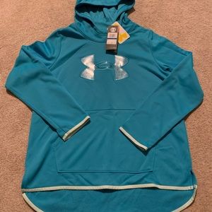 Under Armour teal sweatshirt